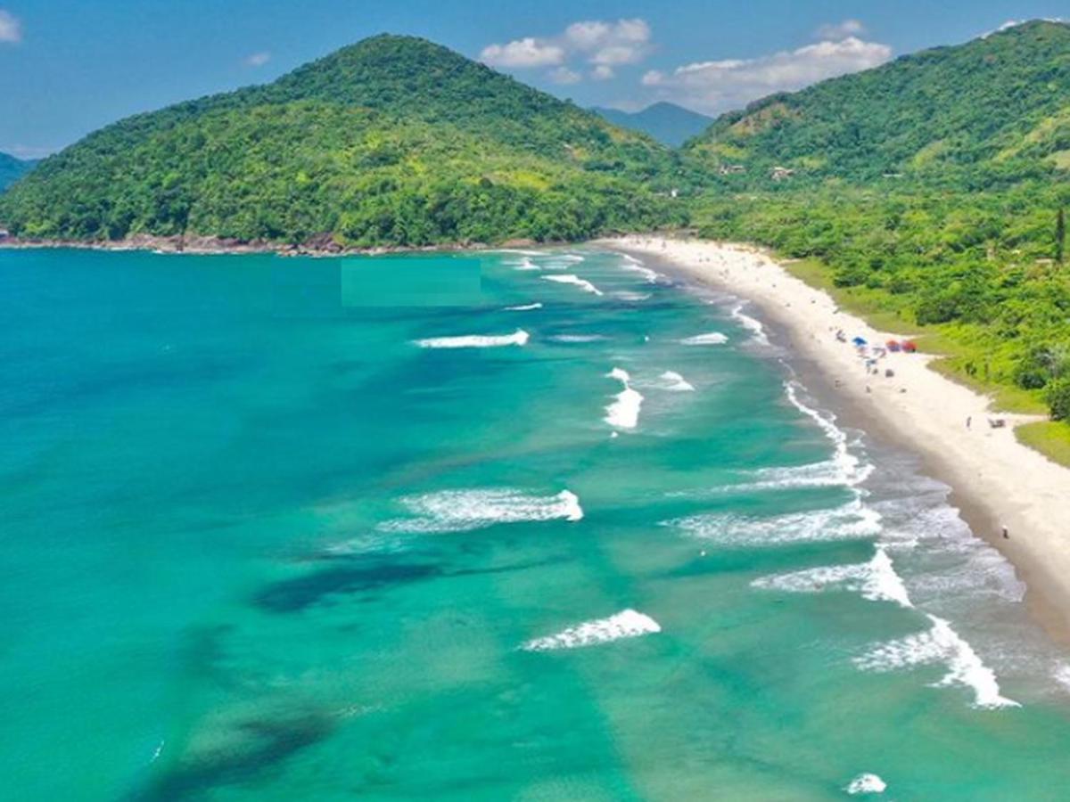 Apartamento Ubatuba Proxima A Praia Grande Com Wifi Exterior foto